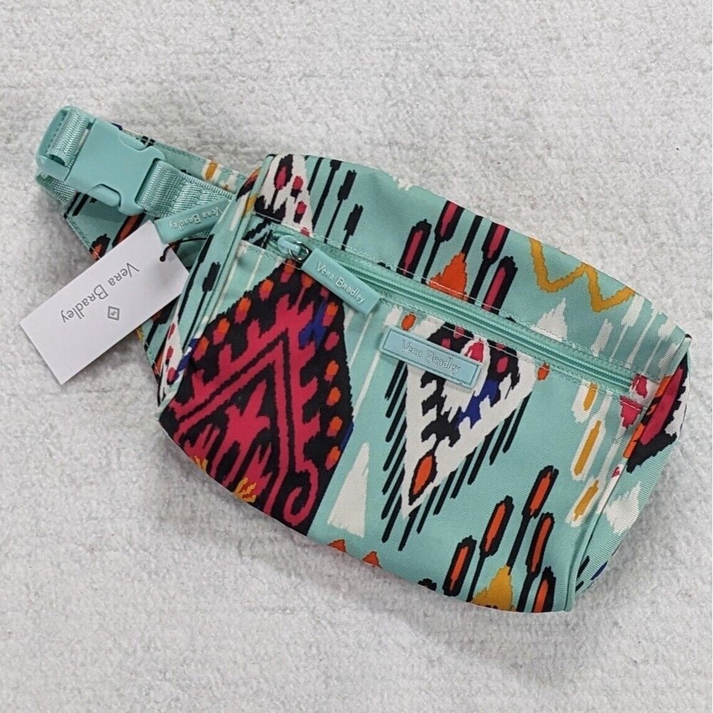 NWT Vera Bradley Belt Bag Fanny Pack Pueblo Southwestern Print Teal 21457-K02